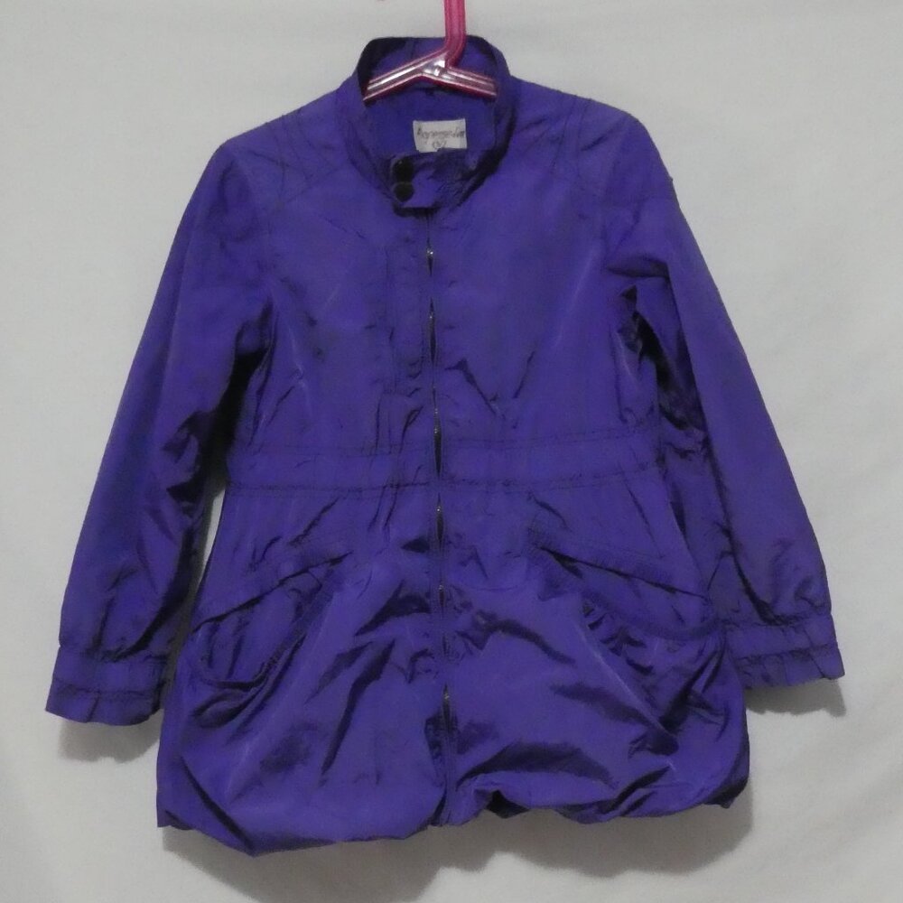 DIESEL | size 5 | Purple Zip-Up Lightweight Nylon Jacket